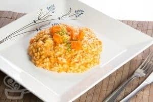 Risoto de Abóbora com parmesão