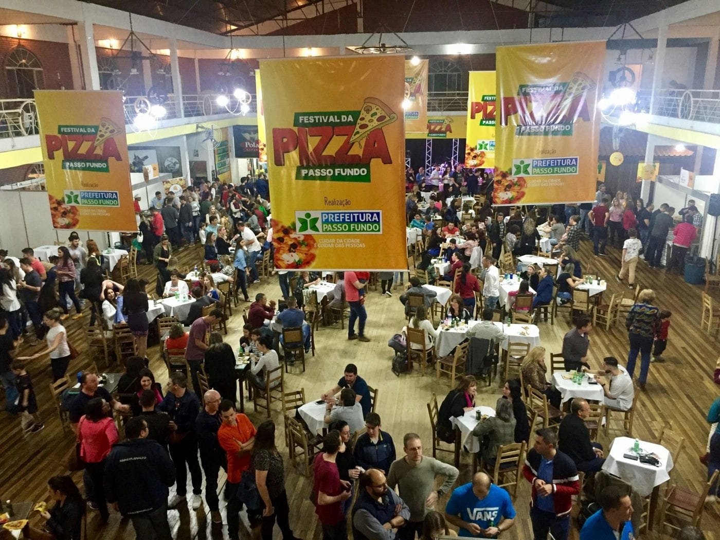 Festival da Pizza de Passo Fundo reúne mais de 2 mil pessoas