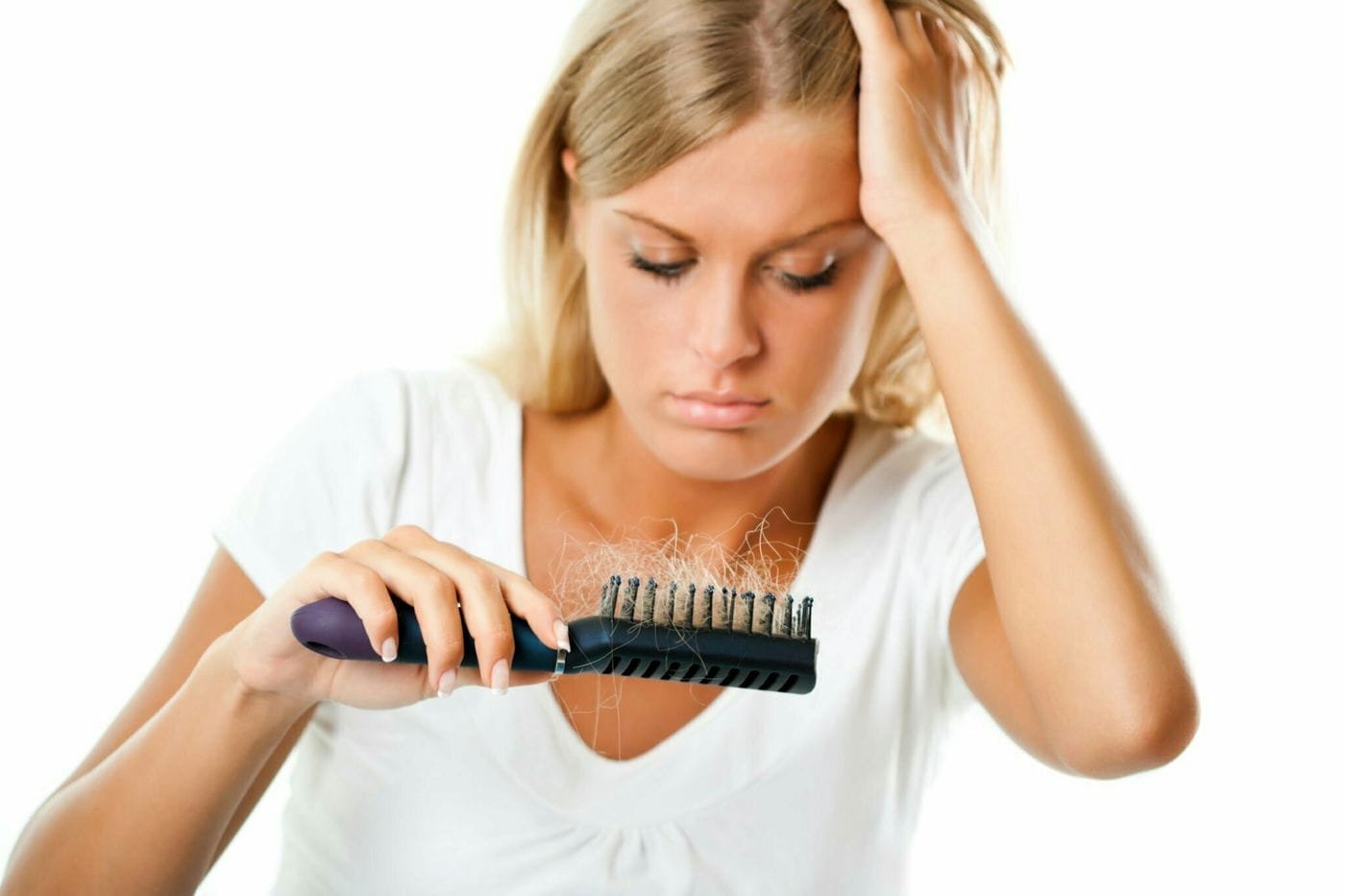 Você sofre com queda de cabelo?