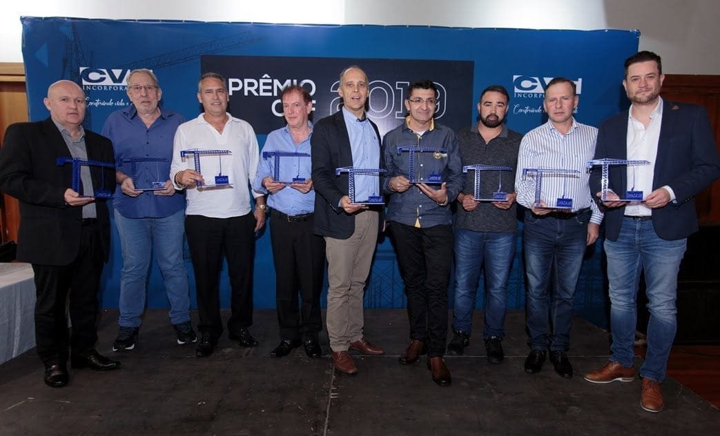 Prêmio CVF reconhece empresas e personalidades da construção civil