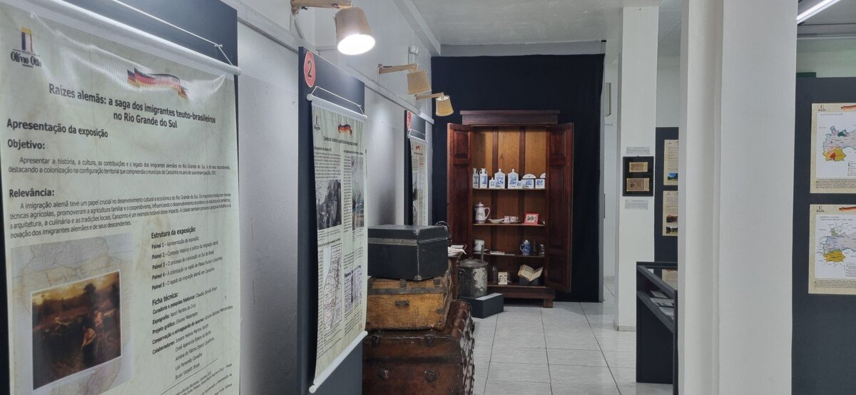 Exposição no Museu Olívio Otto resgata a história dos 200 anos da imigração alemã no Rio Grande do Sul