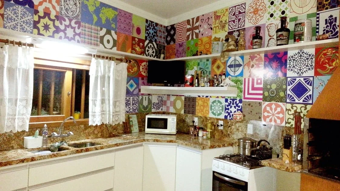 Adesivos na decoração