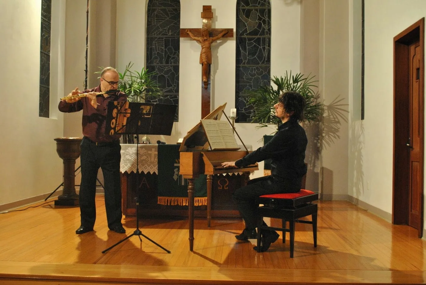 Concerto Duo com Sonatas de Bach aconteceu em Carazinho