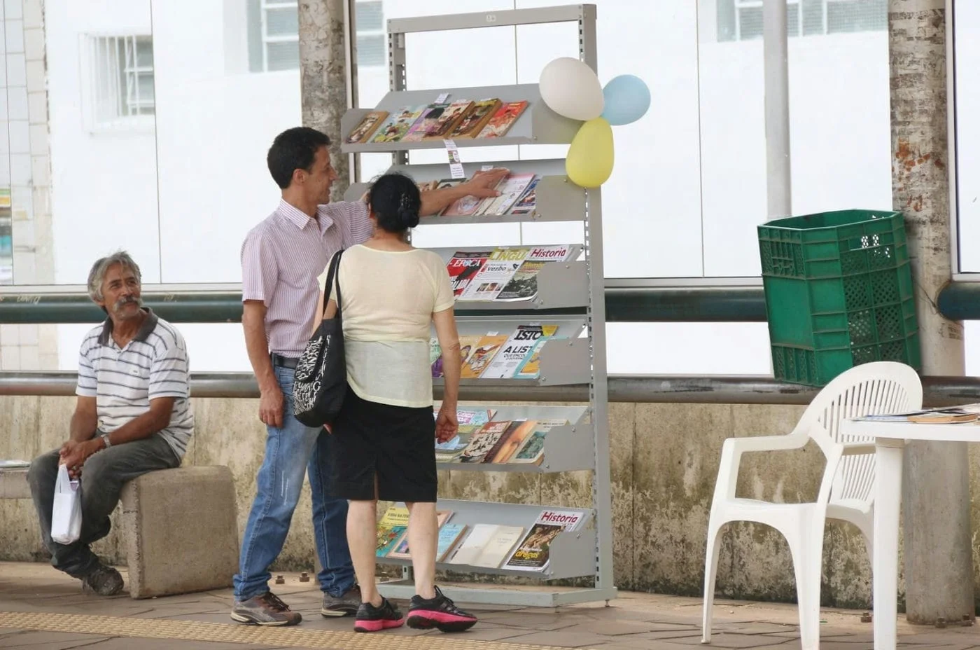 Parada Legal da Leitura na Gare