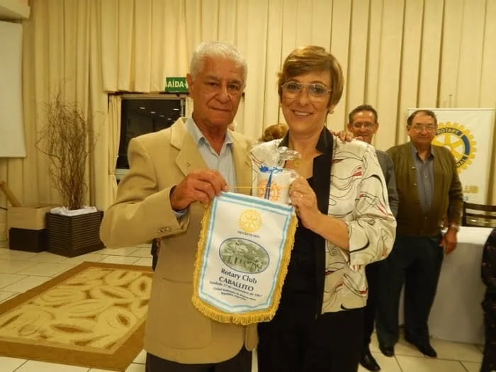 Homenagens no Rotary Club