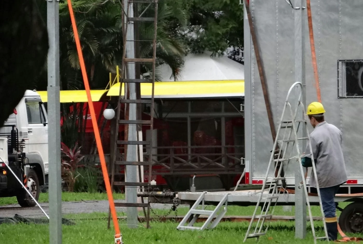 Parque de Exposições de Santa Rosa recebe últimos preparativos para a 21ª Fenasoja