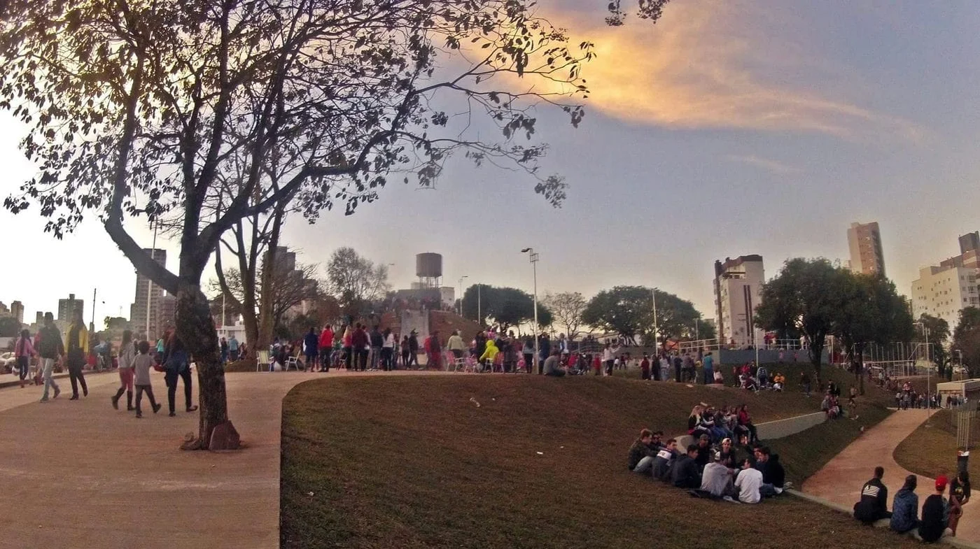 Parque da Gare atrai milhares de pessoas