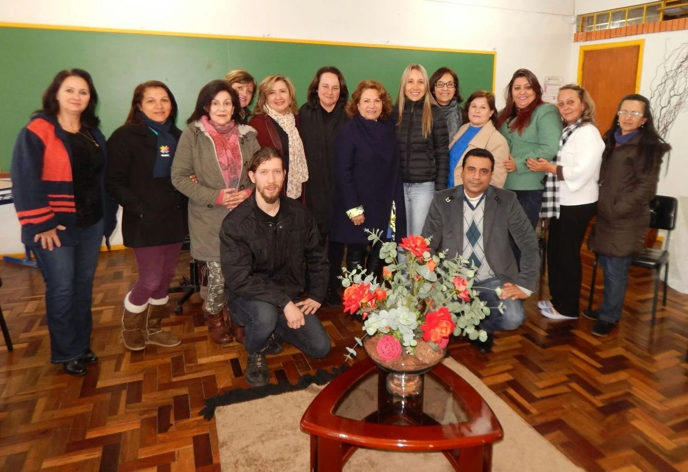 Neeja promove conversa sobre comunicação com seus professores