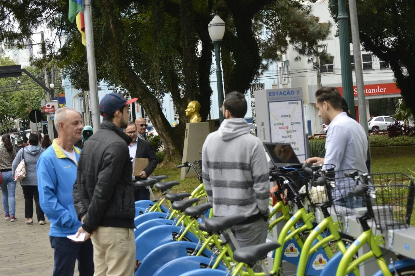 11 mil pessoas usam as bicicletas compartilhadas em Passo Fundo