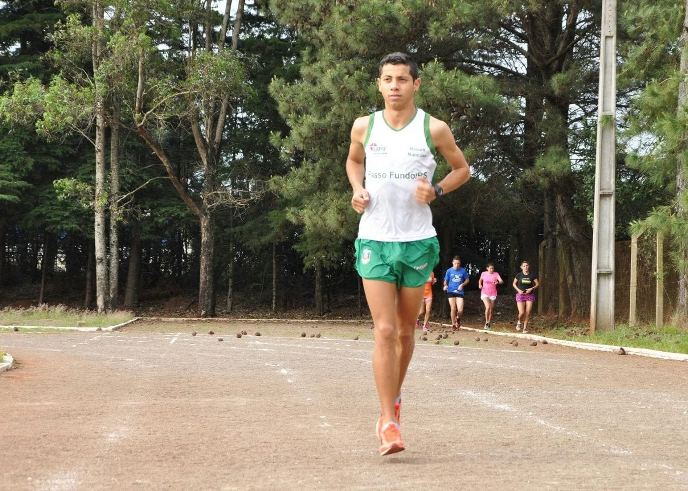 Maicon Mancuso compete em Porto Alegre