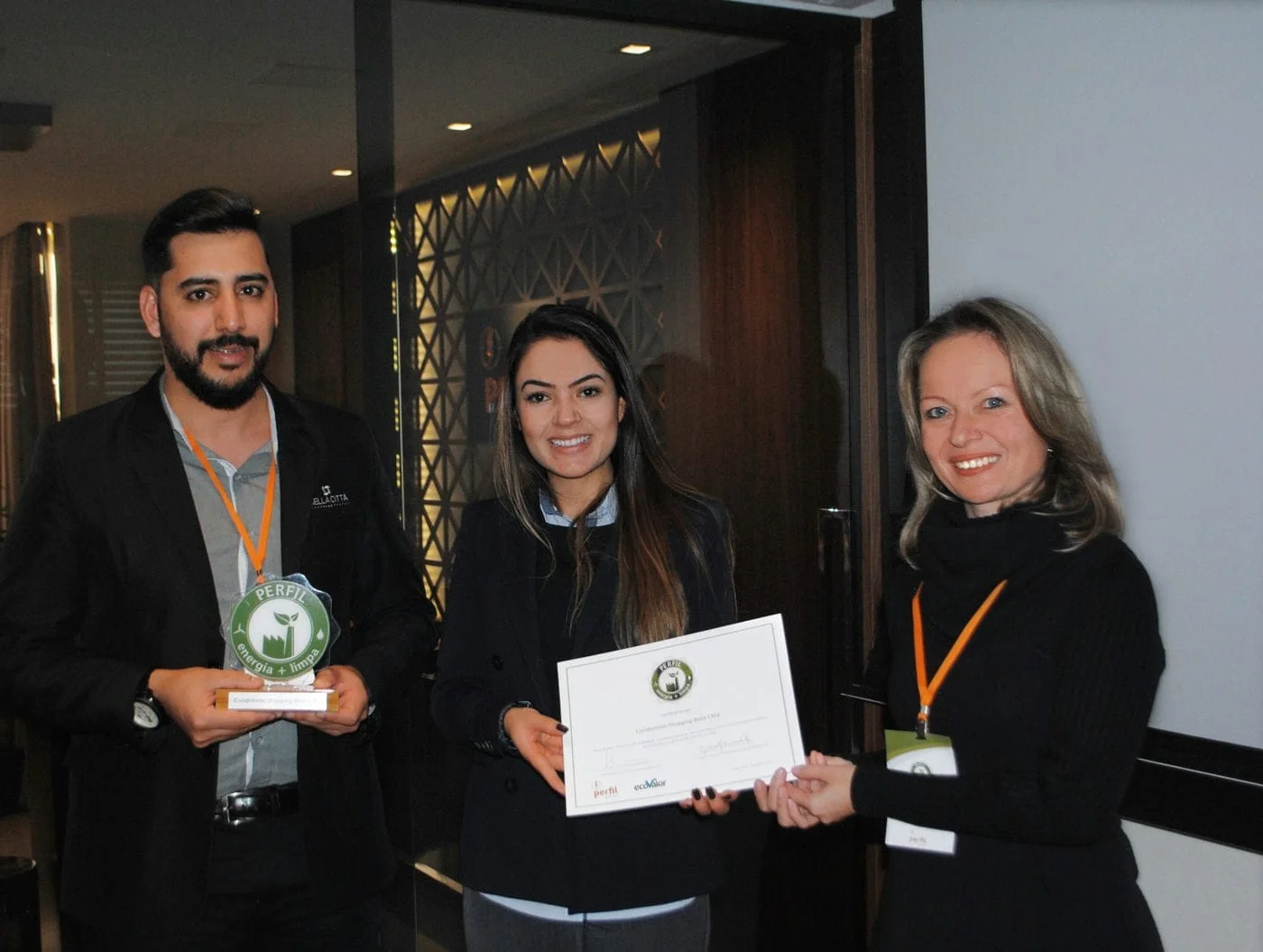 Bella Città é certificado com Selo Perfil Energia + Limpa