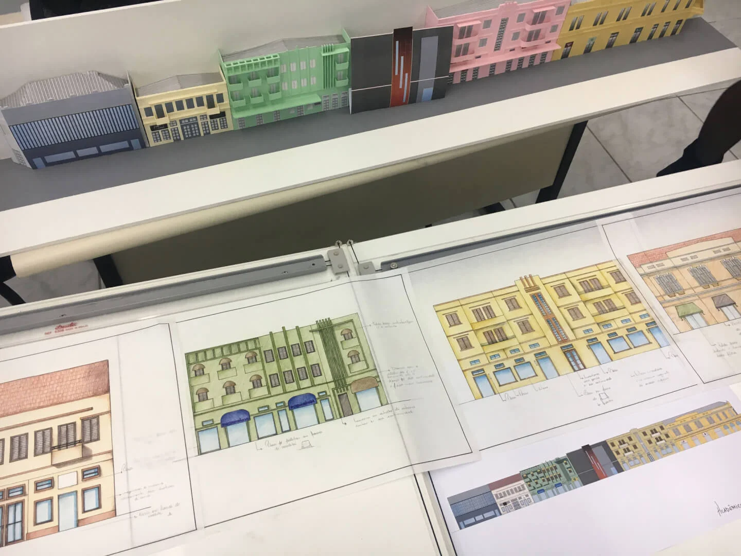 Alunos da IMED fazem trabalho sobre o calçadão de Carazinho