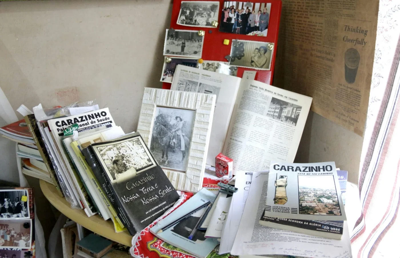 Histórias de Carazinho guardadas dentro de casa