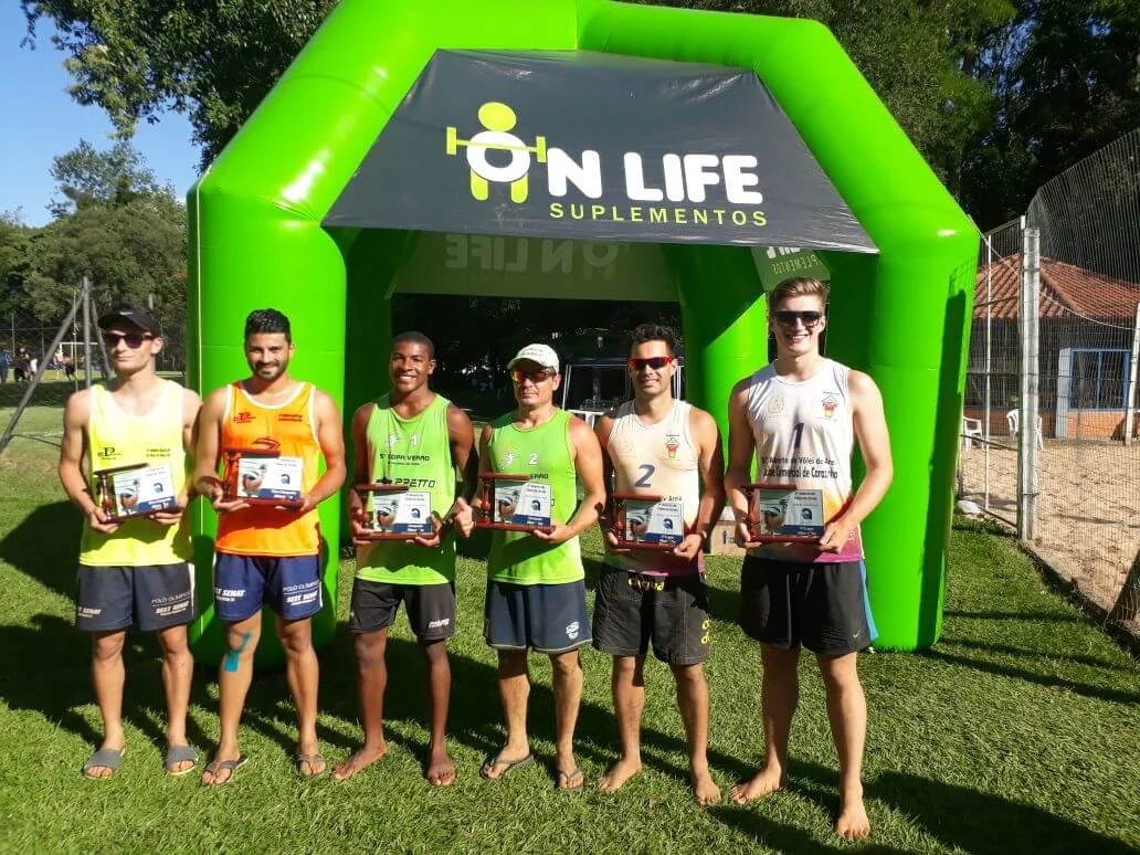 1º Aberto de Vôlei de Areia do Aquático premia ganhadores