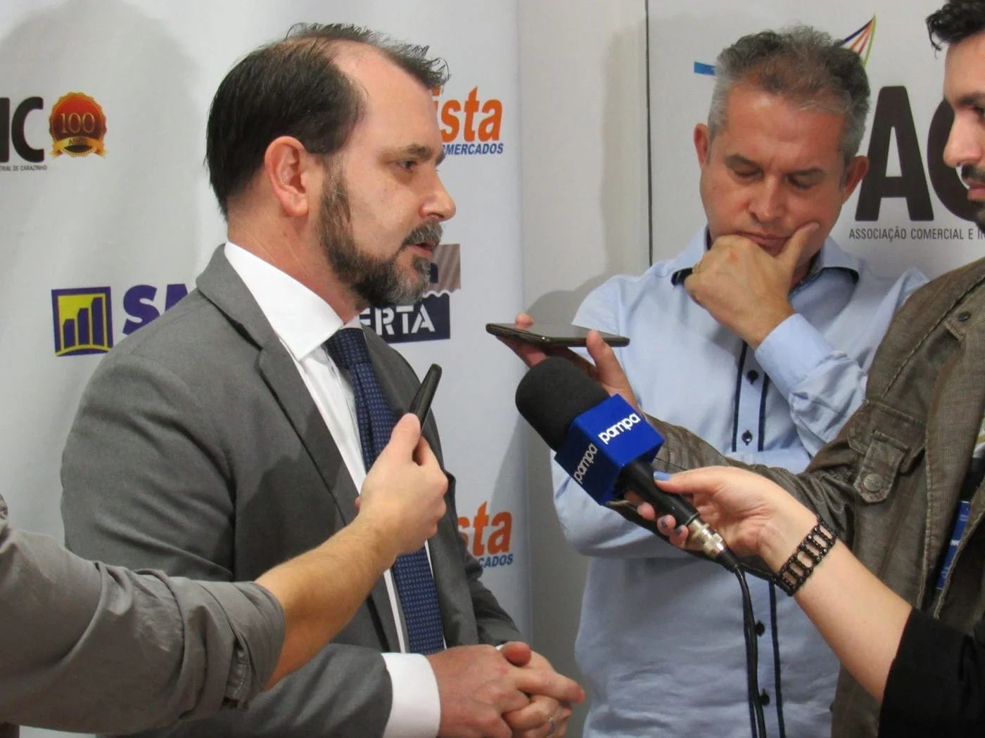 Delegado chefe de Polícia Civil do Estado esteve em Carazinho