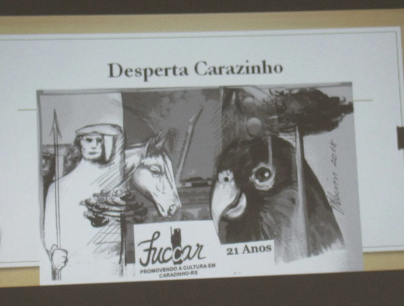 Projeto ‘’Desperta Carazinho – Movimentos em favor da Arte e da Cultura’’