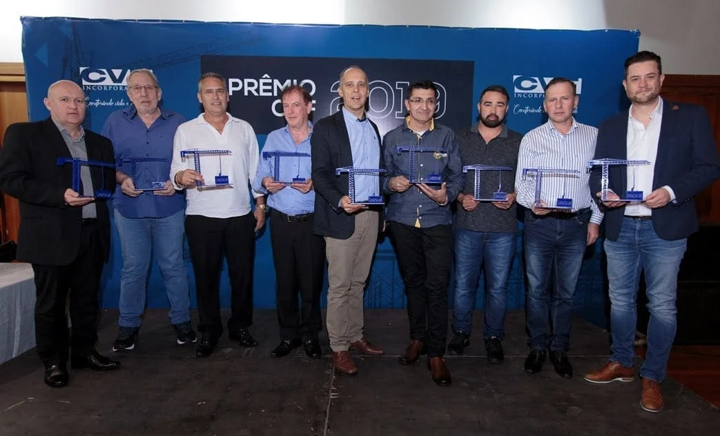 Prêmio CVF reconhece empresas e personalidades da construção civil