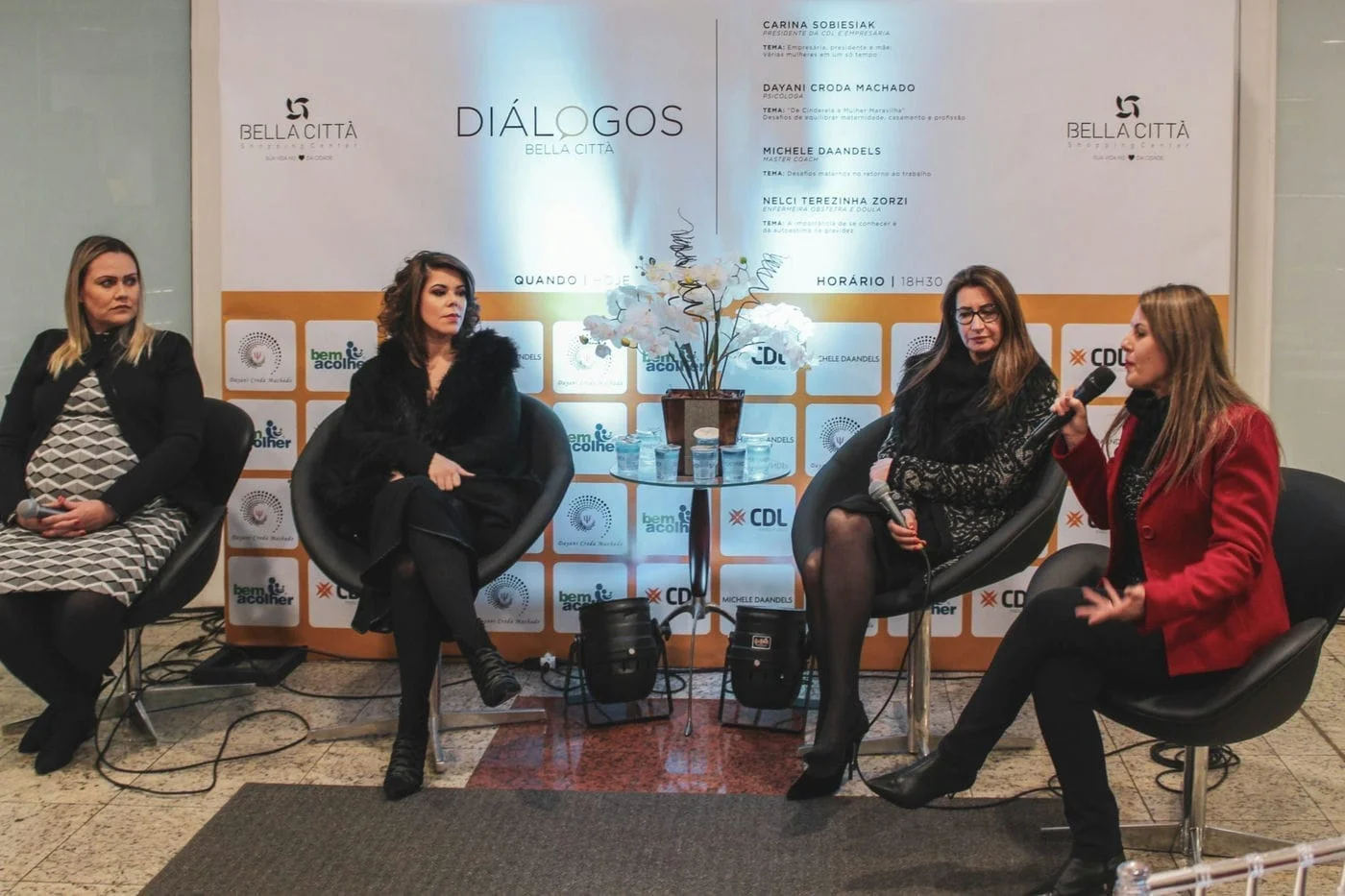 Os dilemas da gravidez no Bella Città Shopping