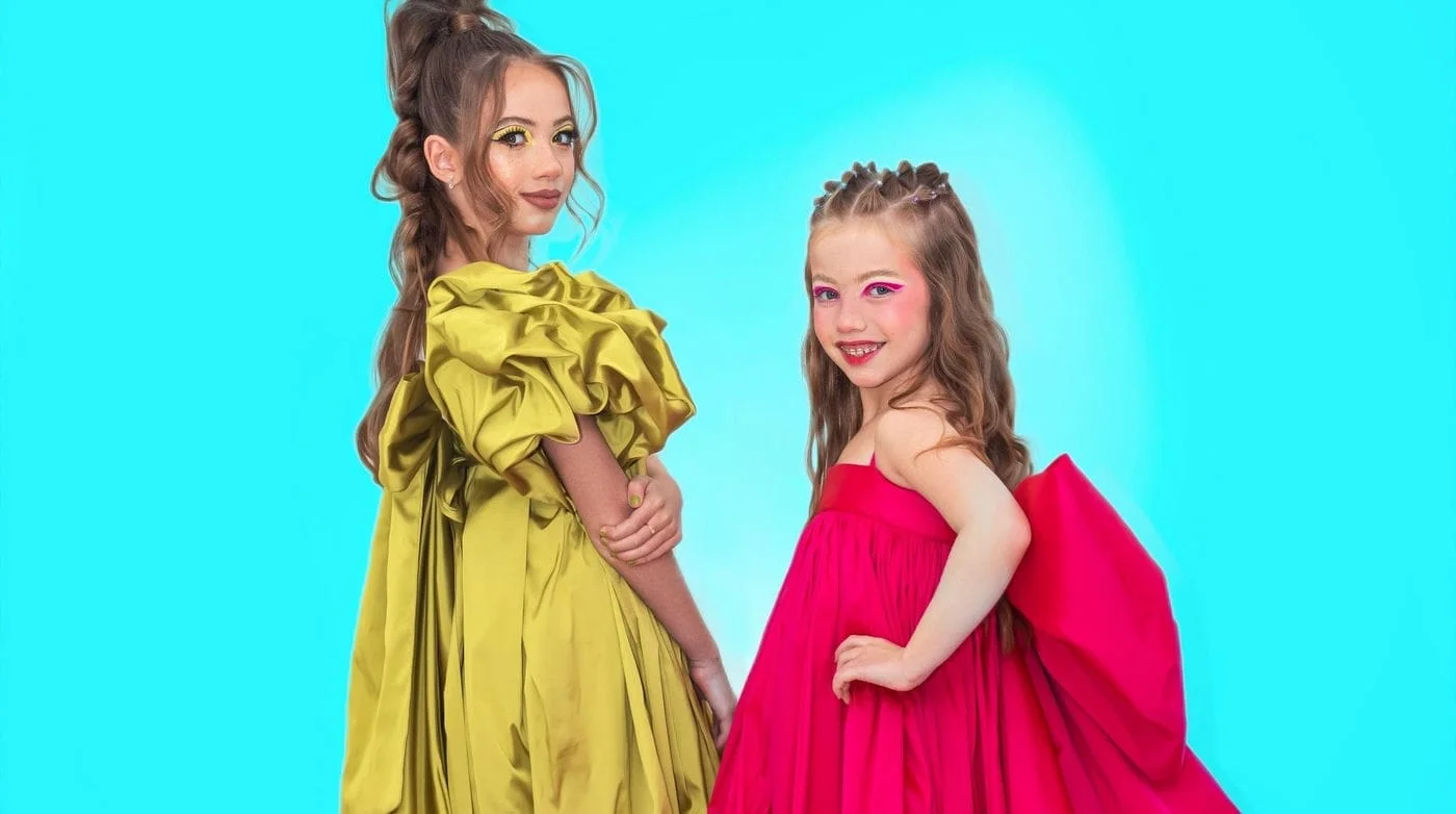 As Marias realizam ensaio inspirado na alta costura de Valentino