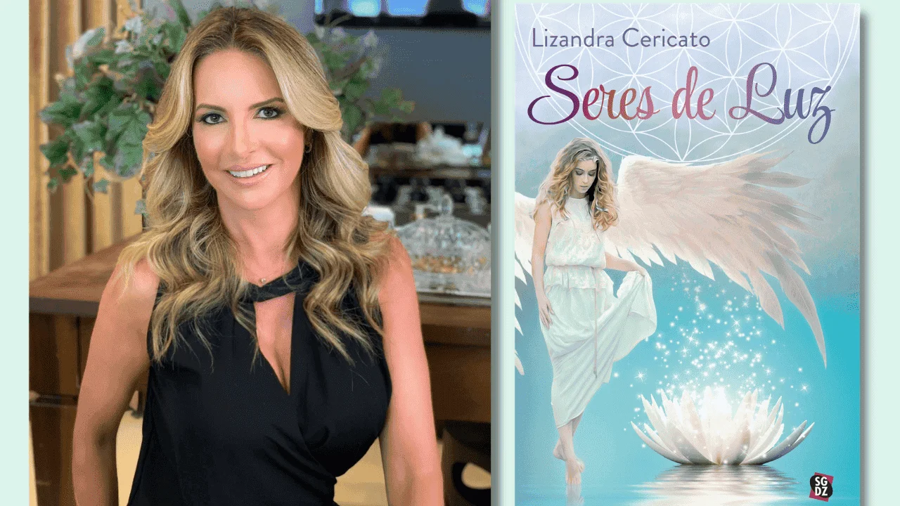 Lizandra Cericato fala sobre o lançamento do seu livro Seres de Luz