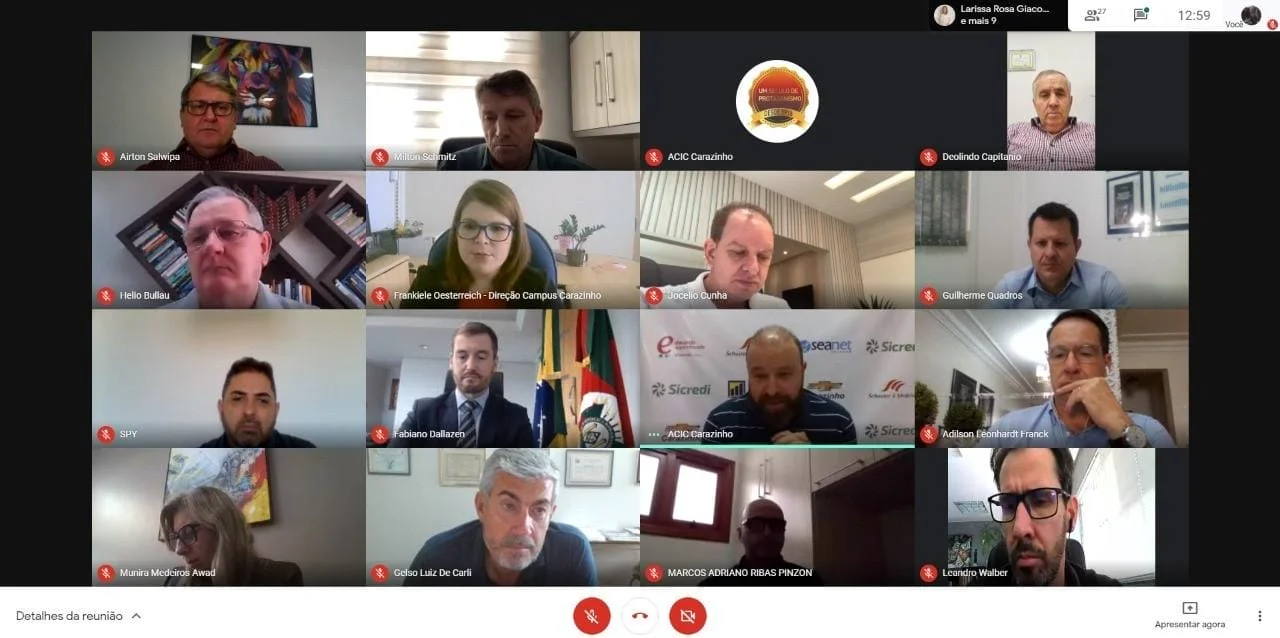 Procurador Geral de Justiça participa de reunião almoço da ACIC