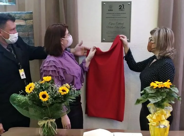 ULBRA Carazinho comemora 21 anos e reinaugura Espaço Cultural em homenagem a professora Maria Eleni Lopes