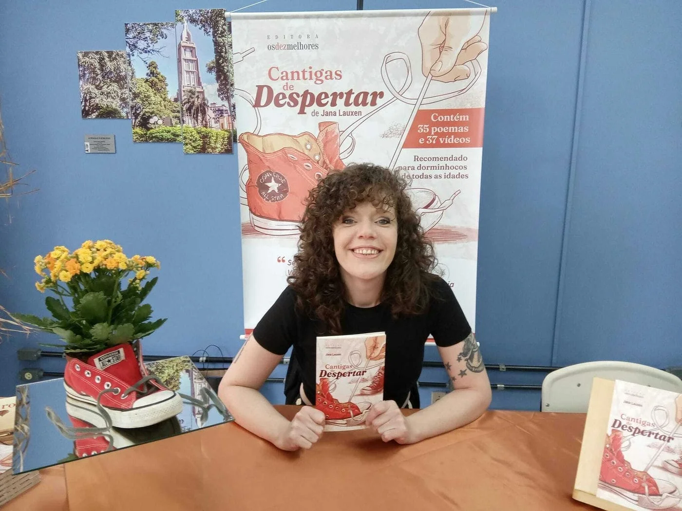 Lançamento do livro “Cantigas de Despertar” em Carazinho