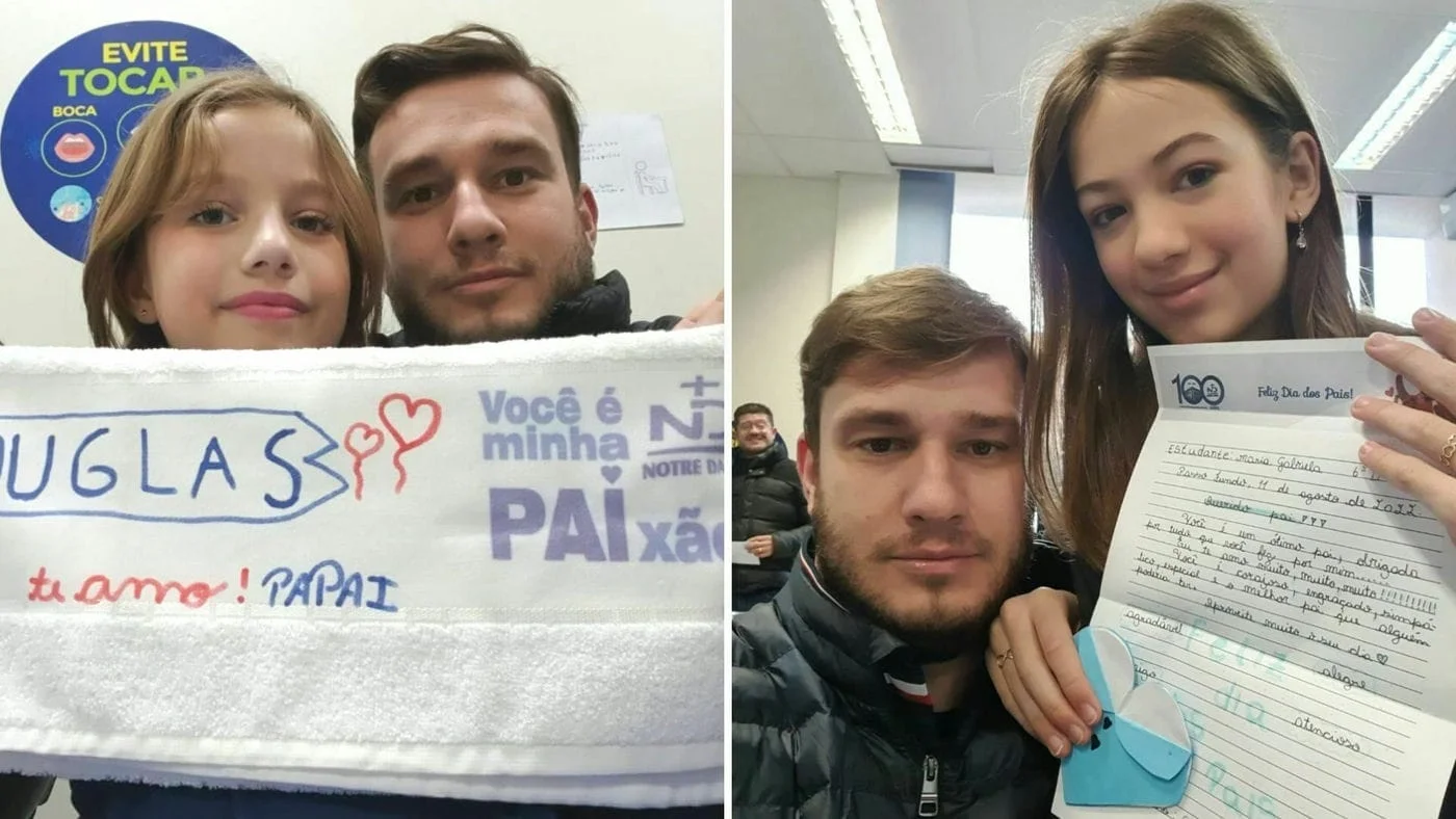 Amor sem limites: Marias homenageiam seu grande herói no Dia dos Pais