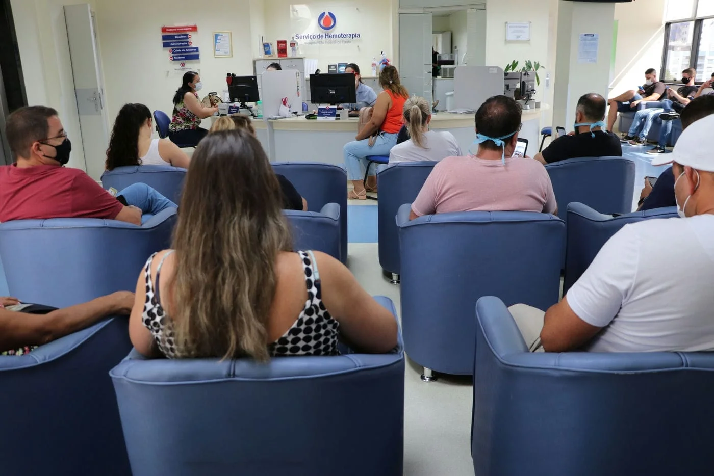 Voluntários são convidados a realizarem doações de sangue antes do Carnaval