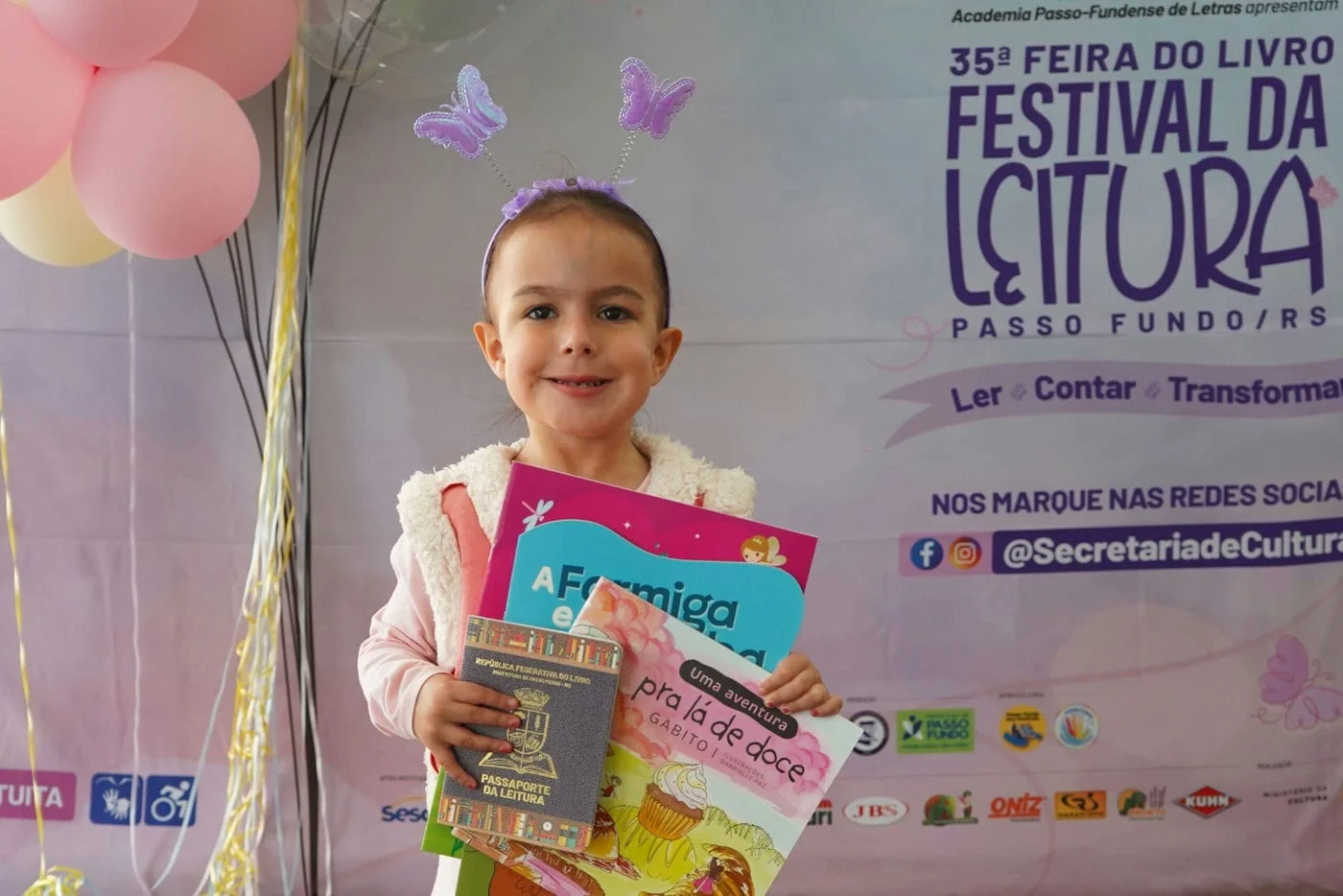 Passaporte da Leitura foi o grande diferencial da 35ª Feira do Livro de Passo Fundo