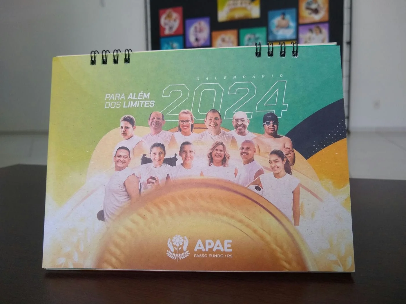 Calendário 2024 da APAE mostra a força do esporte inclusivo
