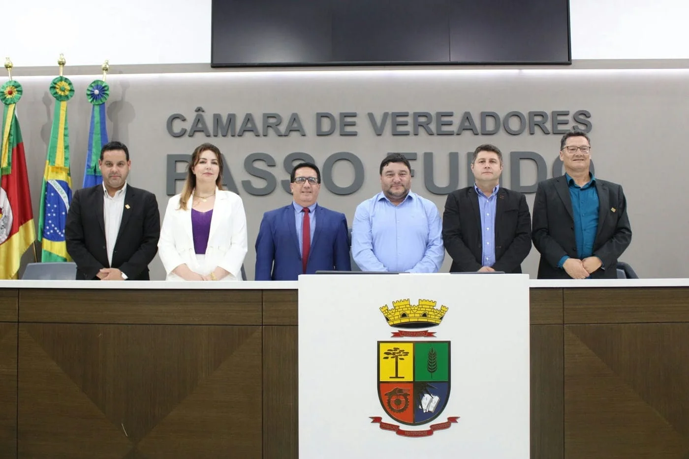 Saul Spinelli assume a presidência da Câmara de Passo Fundo