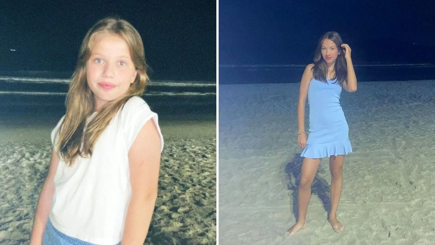 Maria Antônia e Maria Gabi curtem férias em SC