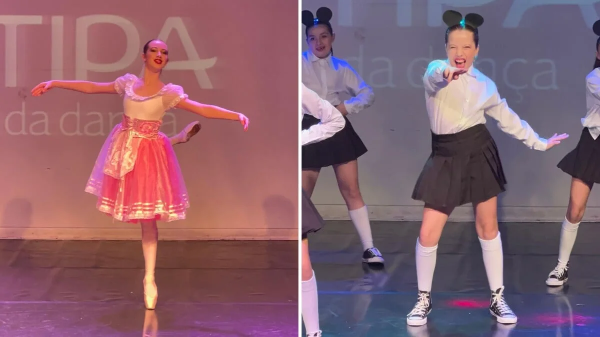 Maria Antônia e Maria Gabi brilham em Noite de Gala da Petipa