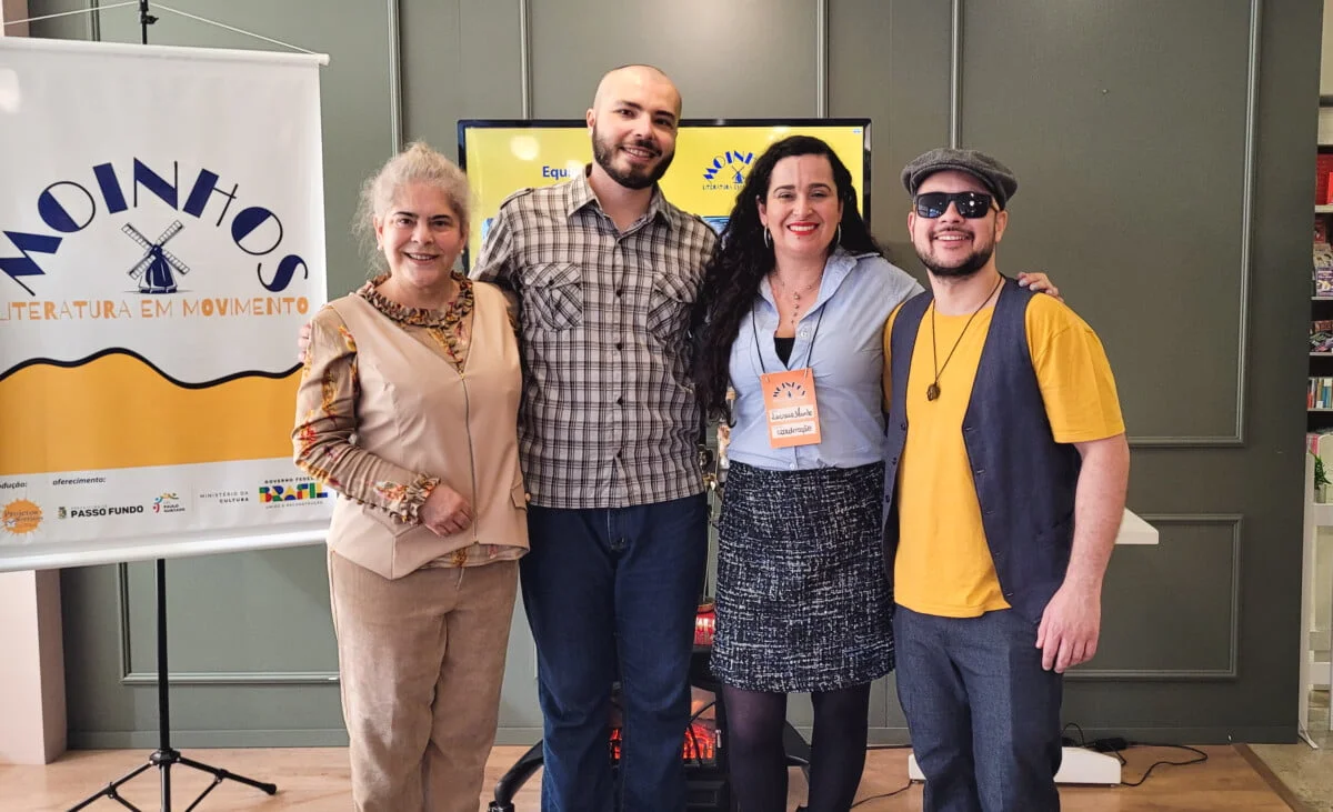 Nova edição do Projeto Moinhos: Literatura em Movimento inicia na próxima semana, trazendo novidades para Passo Fundo