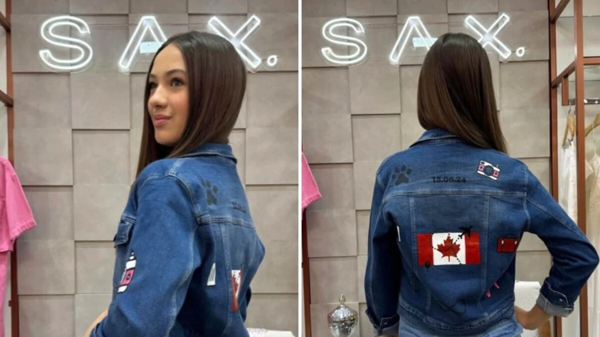 Maria Gabi prestigia inauguração da Sax Jeans Store no Bella Città Shopping