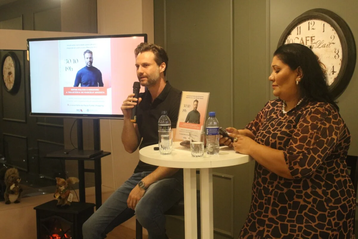 Ator Marcelo Argenta ministra workshop de atuação em Passo Fundo