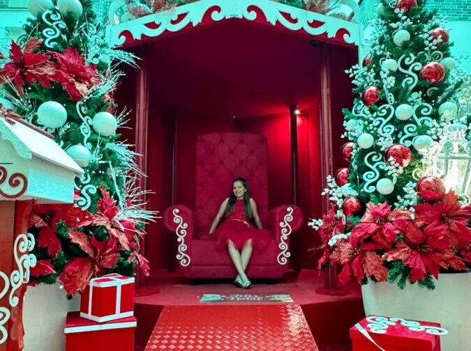 Maria Antônia apresenta decoração de Natal do Bella Città Shopping