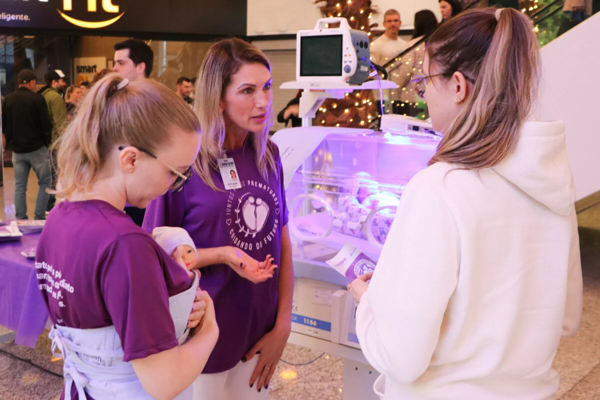 HSVP promove ação de sensibilização alusiva ao Mês da Prematuridade