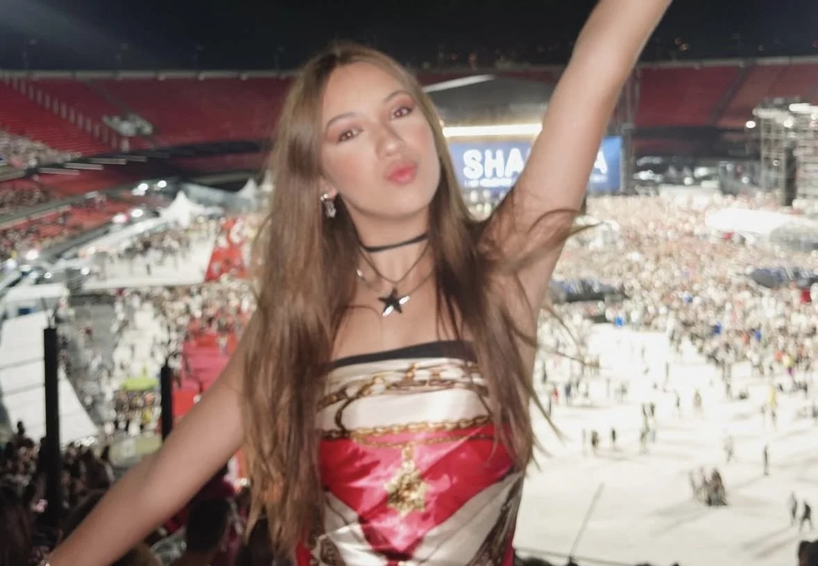 Maria Antônia e Maria Gabi marcam presença no show de Shakira em São Paulo