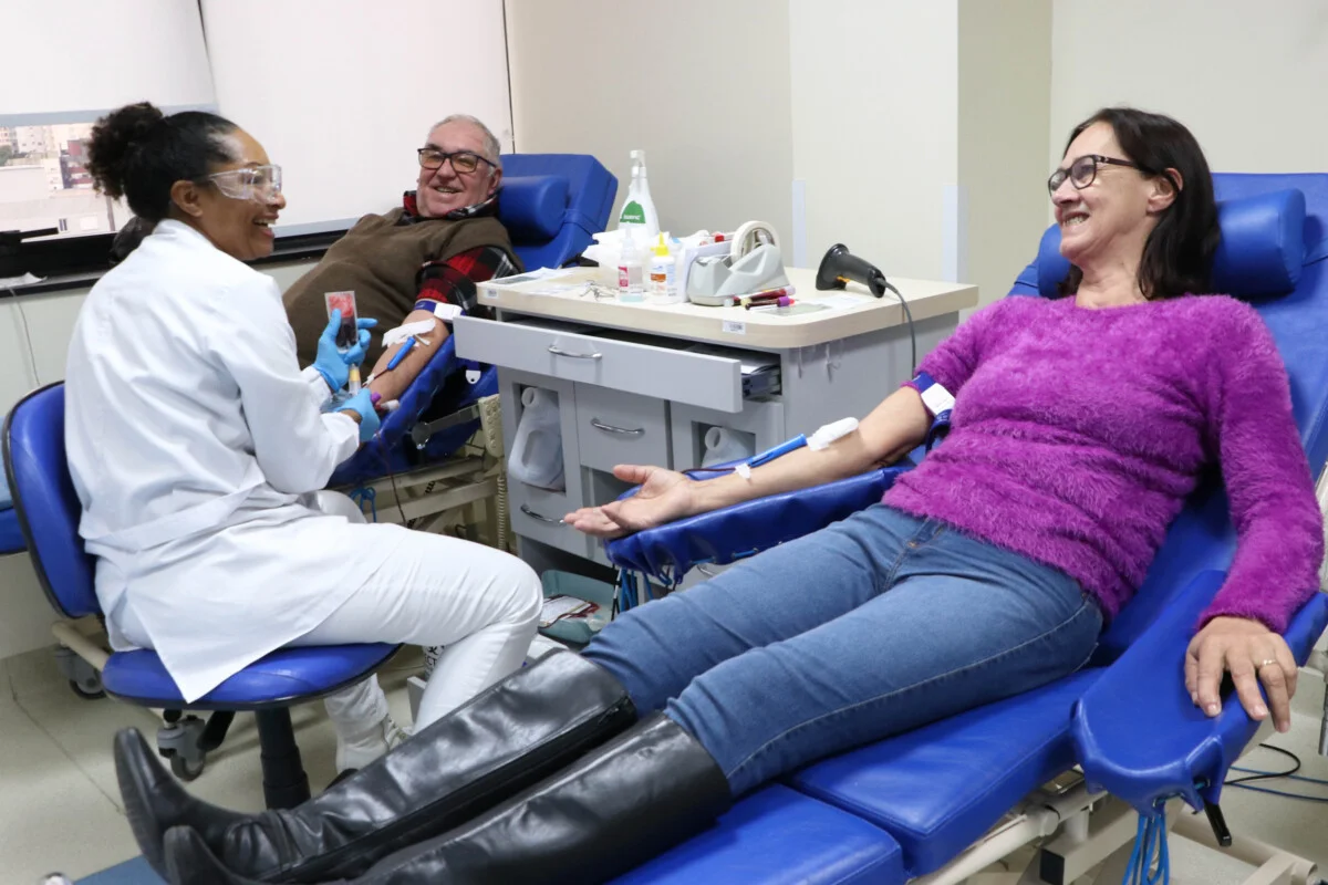 Junho Vermelho:  Doe + Vida, Doe Sangue no HSVP